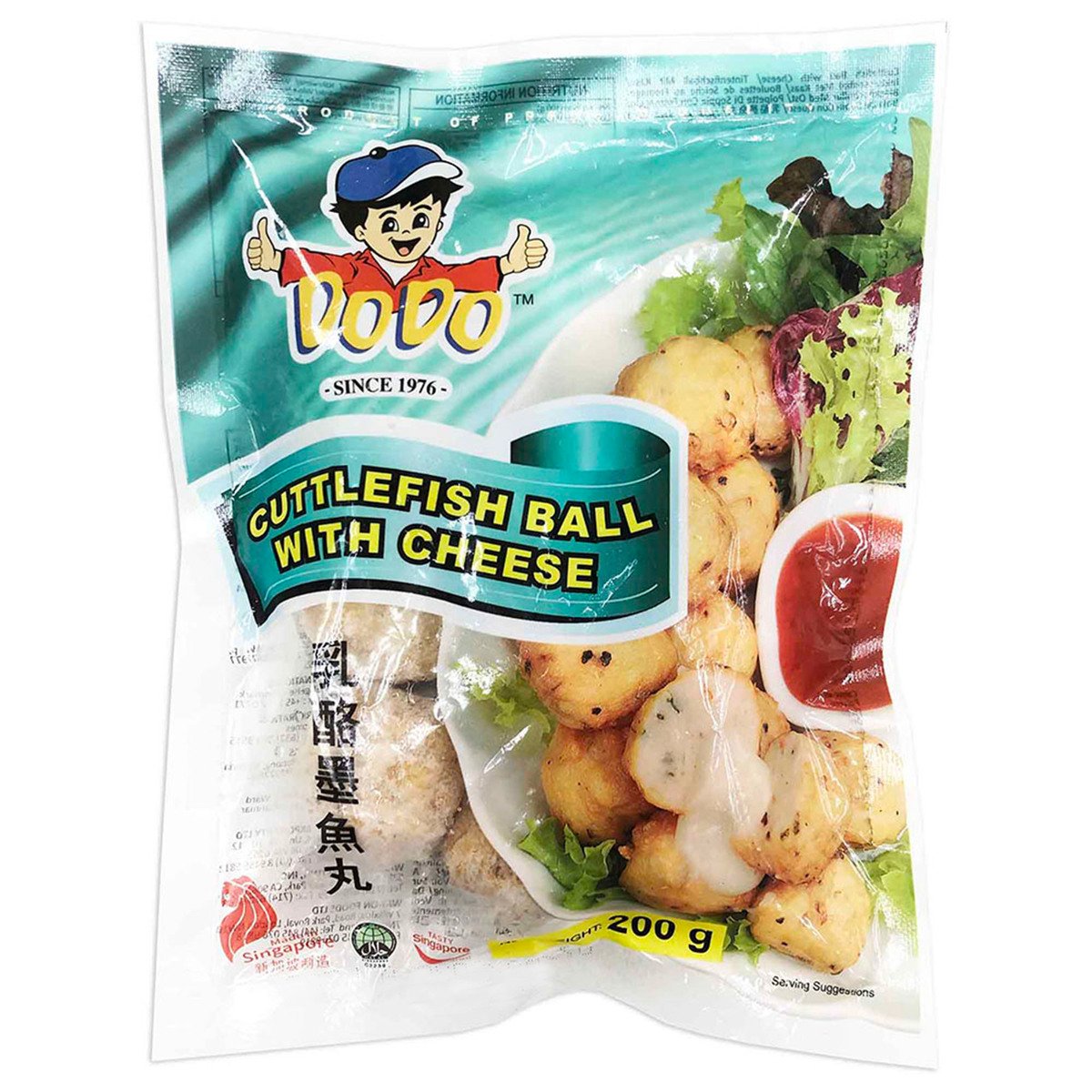 Dodo Cuttle Fish Ball With Cheese 200 g