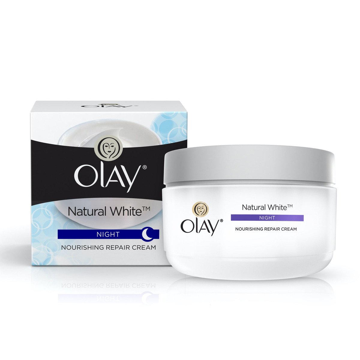 Olay Natural White All-In-One Fairness Night Cream 50g 