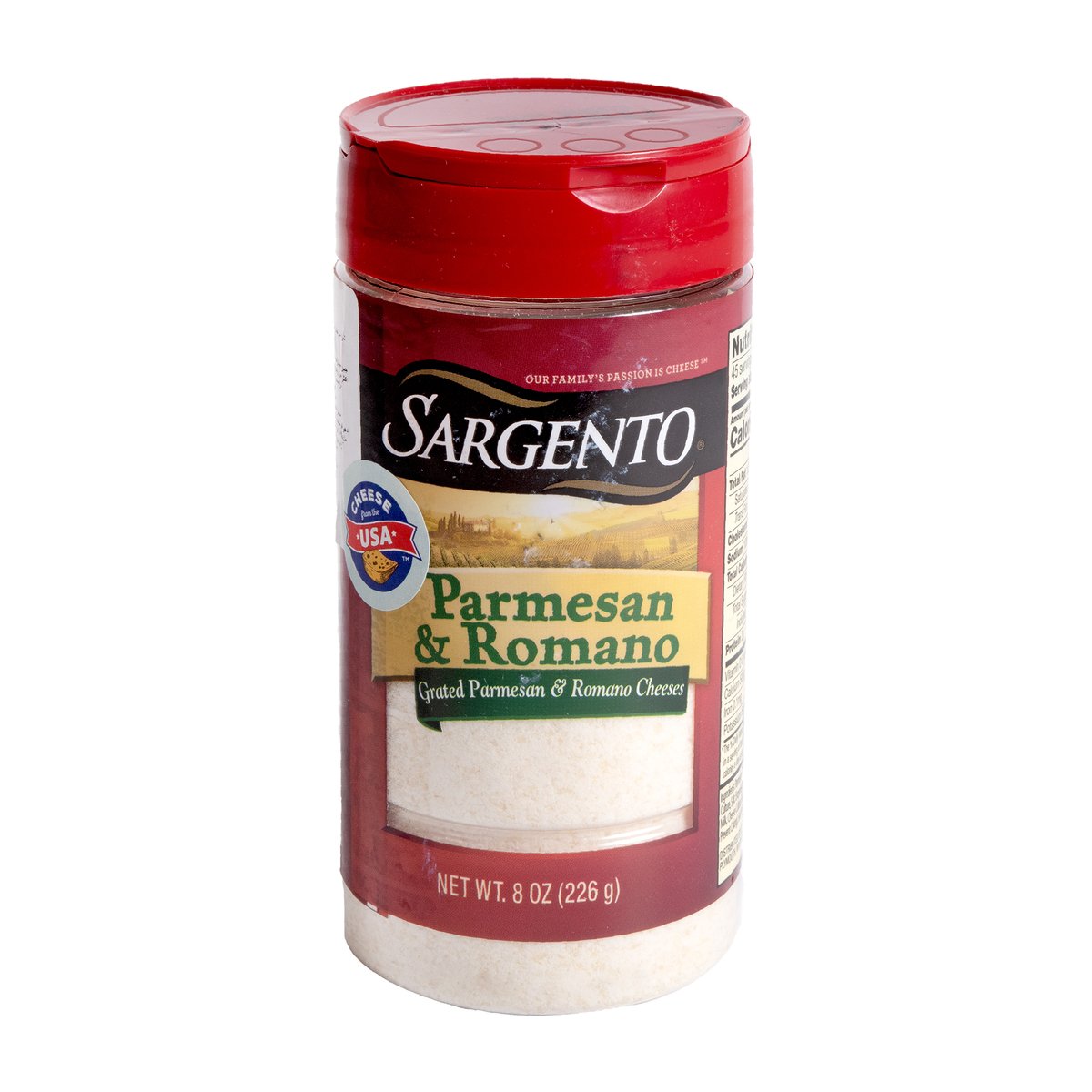 Buy Sargento Grated Parmesan & Romano Cheese 226 g Online at Best Price | Grated Cheese | Lulu Kuwait in Saudi Arabia