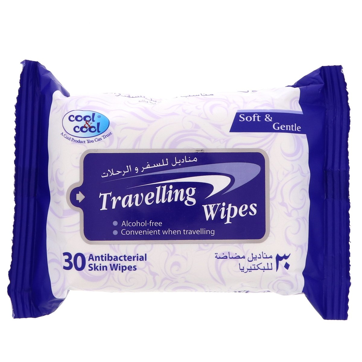 Cool And Cool Travelling Wipe 30's