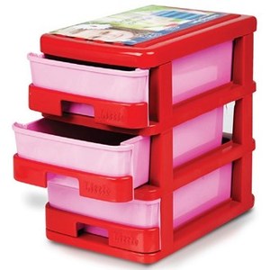 Little 3-Drawer Small Cabinet Assorted Color