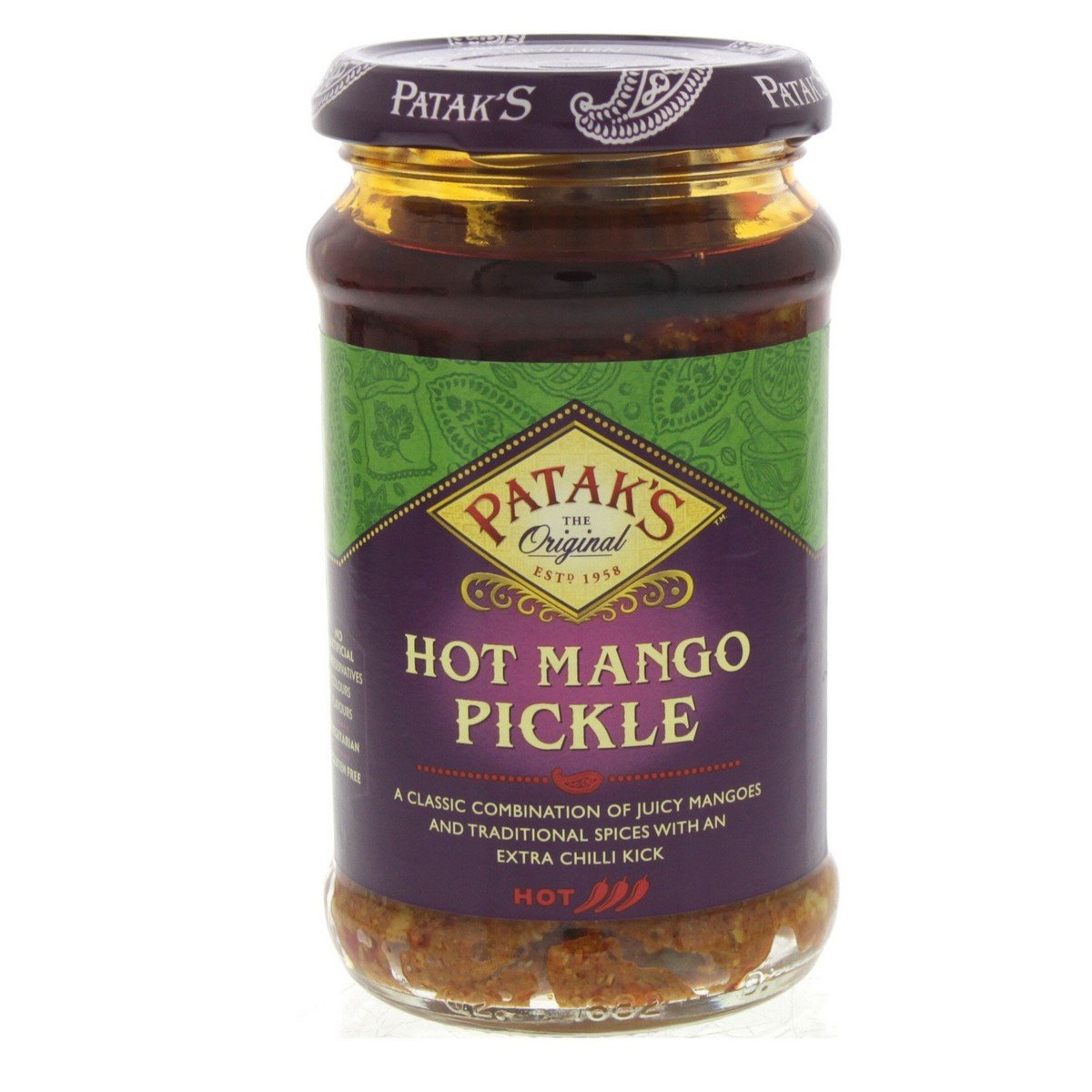 Patak's The Original Hot Mango Pickle 283 g