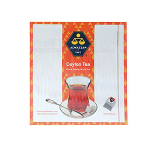 اشتري قم بشراء Al Wazzan Ceylon Tea 100 Teabags Online at Best Price من الموقع - من لولو هايبر ماركت Tea Bag في الكويت