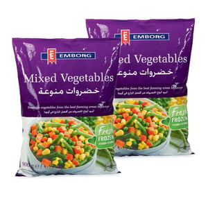 Emborg Mixed Vegetables 2 x 900 g