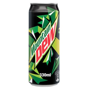 Mountain Dew Carbonated Soft Drink Pubg Special Edition Can 6 x 330ml