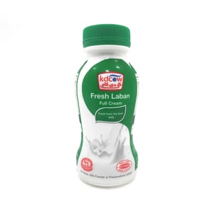 Buy Kdcow Fresh Laban Full Cream 200ml Online at Best Price | Laban | Lulu Kuwait in Kuwait