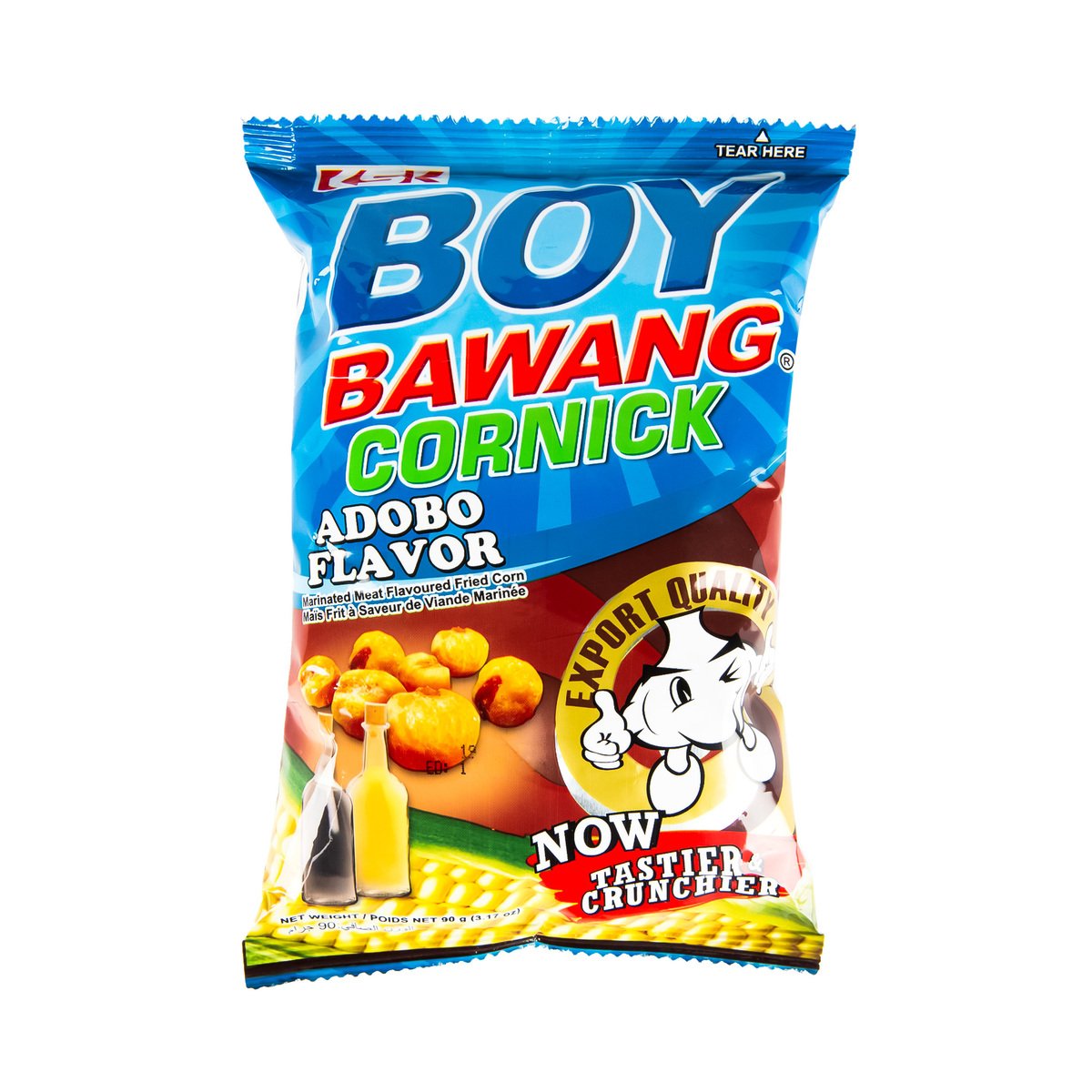 KSK Boy Bawang Adobo Flavour Cornick 90 g