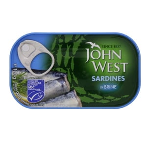 Buy John West Sardines In Brine 120 g Online at Best Price | Canned Sardines | Lulu Kuwait in Kuwait