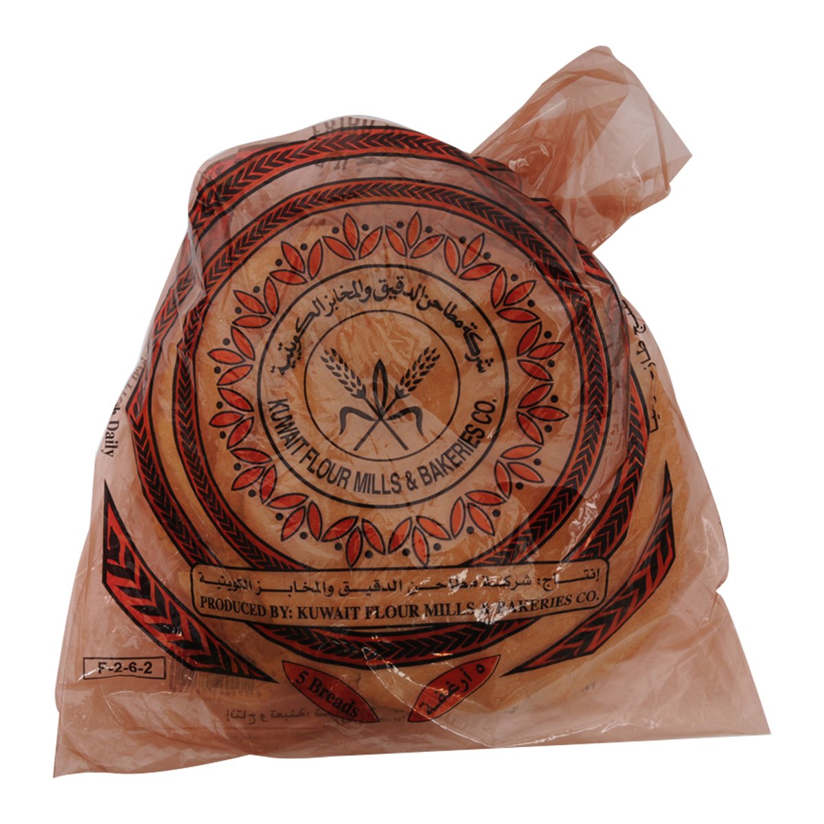 Buy KFMBC Arabic Bread Brown 375 g Online at Best Price | Brought inArab Bread | Lulu Kuwait in Kuwait