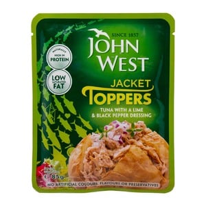 John West Tuna With A Lime & Black Pepper Dressing 85g