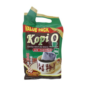 Aik Cheong Kopi O Bags Original 50 x 10g