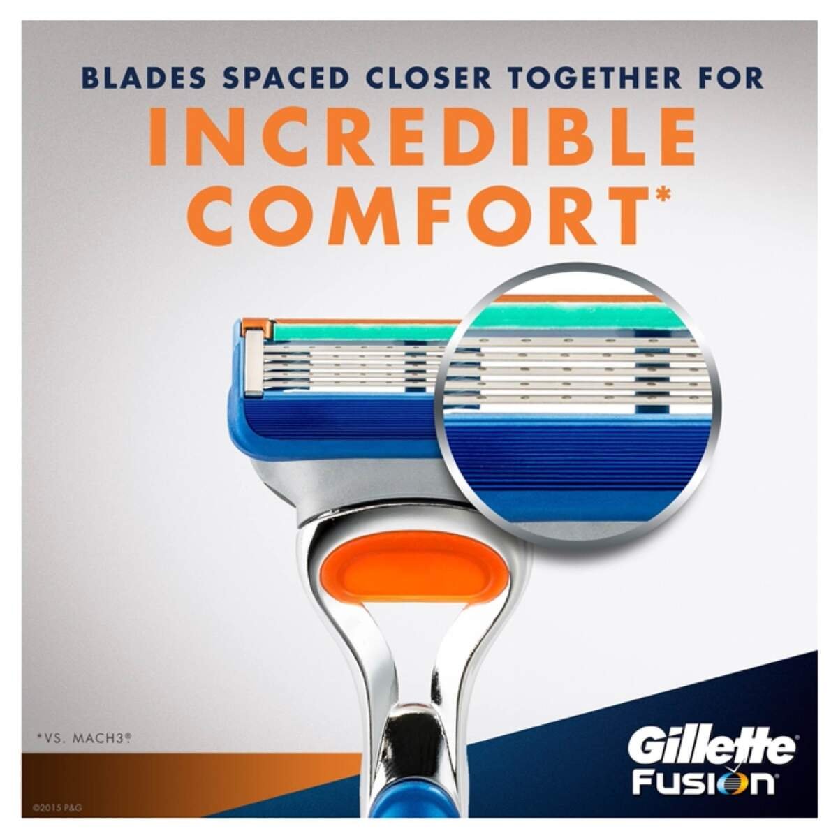 Gillette Fusion 5 Men's Razor 1 Handle + 2 Blades