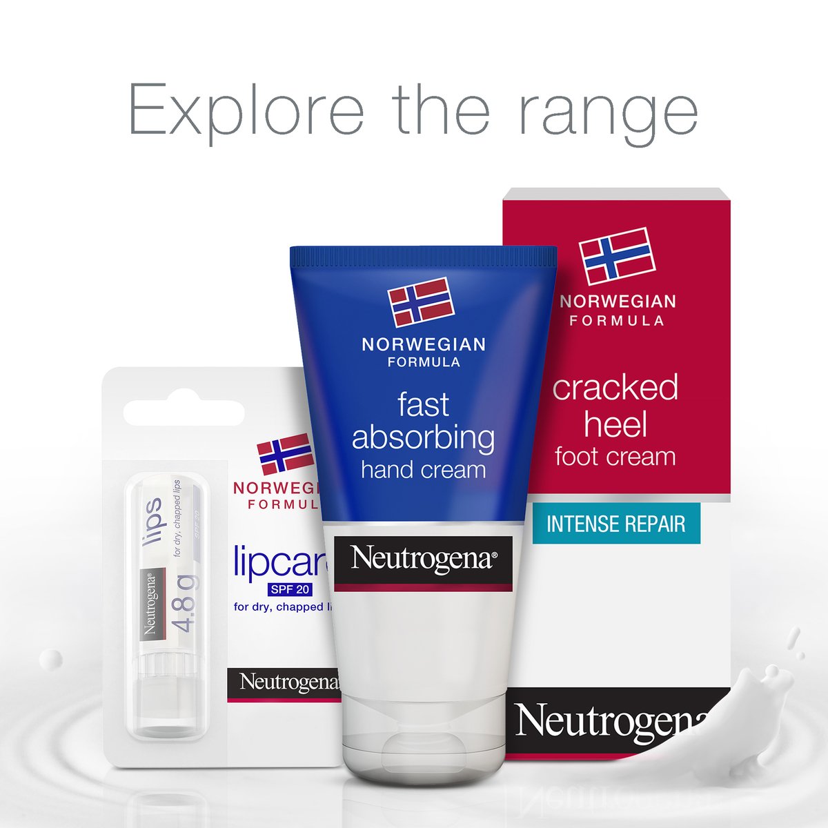 Neutrogena Hand Cream Norwegian Formula Fast Absorbing Light Texture 75 ml