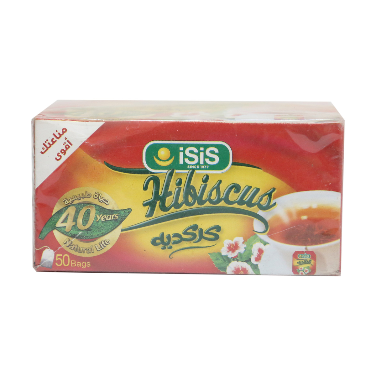Isis Organic Hibiscus 50 Teabags