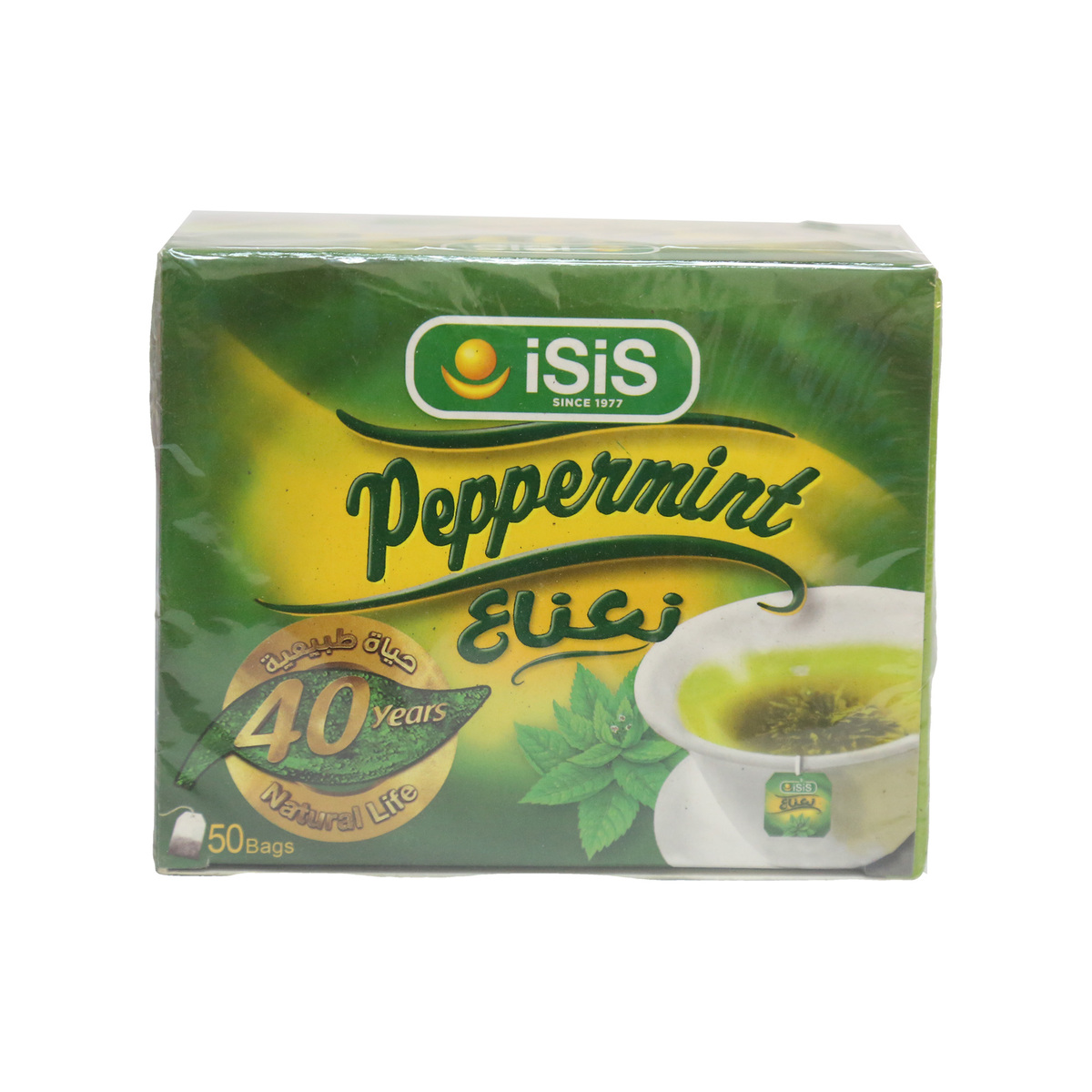 Isis Organic Peppermint 50 Teabags