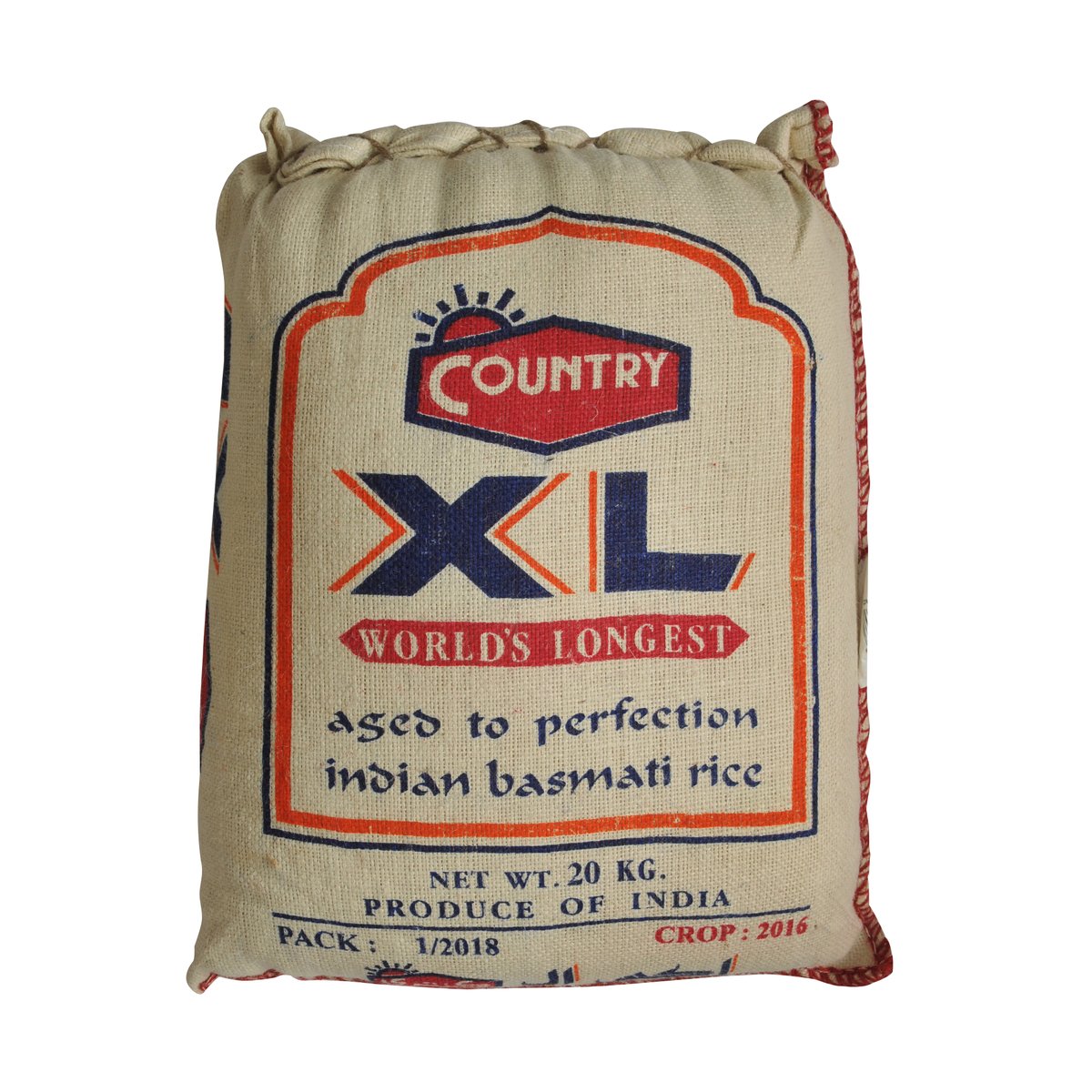 Country XL Indian Basmati Rice 20kg