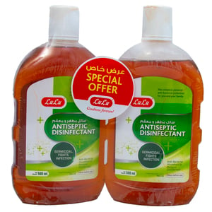 LuLu Antiseptic Disinfectant 2 x 500ml