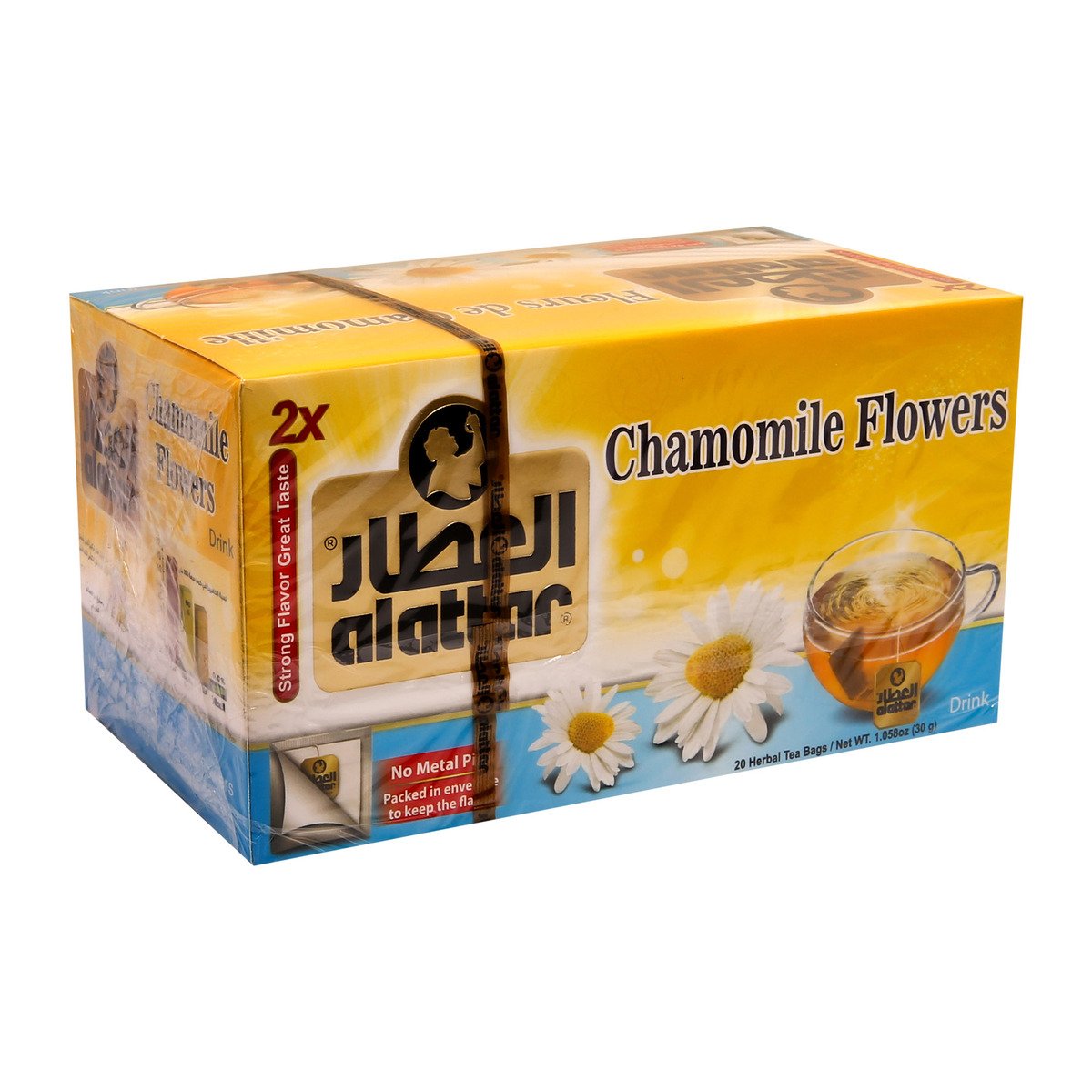 Al Attar Chamomile Flowers Tea 20pcs