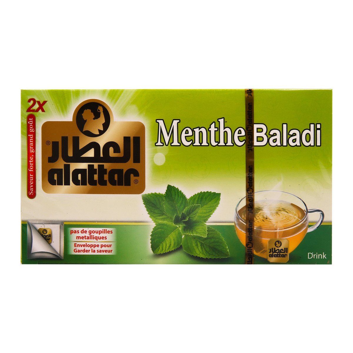 Al Attar Mint Baladi Tea 20pcs
