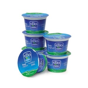 Nadec Fresh Yoghurt Full Cream 170g x 5pcs+1