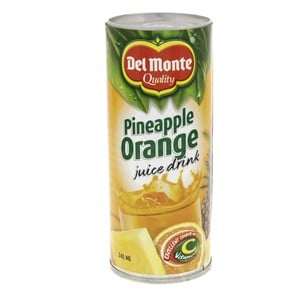 Delmonte Pineapple Orange Juice 240ml