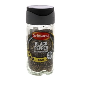 Schwartz Black Pepper Coarse Ground Mild 33g