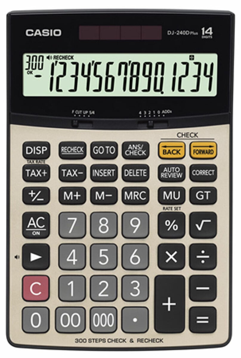 Casio Kalkulator DJ240D Plus