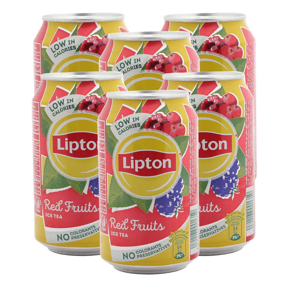 Lipton Ice Tea Assorted 320ml 5 + 1