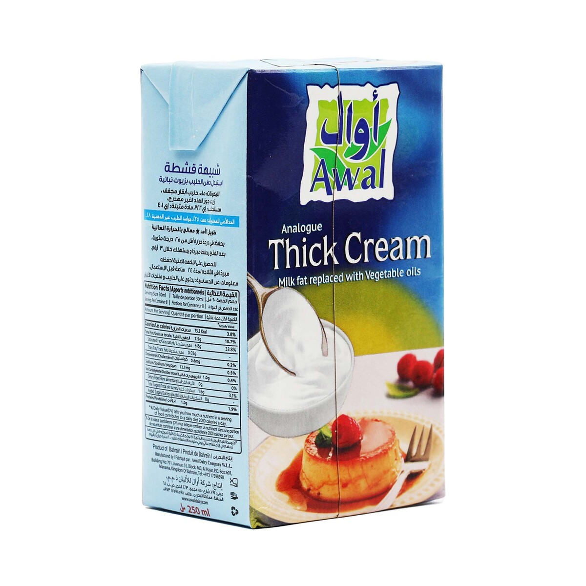 Awal Thick Cream 6 x 250ml