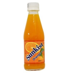 Buy Sunkist Orange Drink NRB 24 x 200ml Online at Best Price | Bottled Fruit Juice | Lulu Kuwait in Kuwait