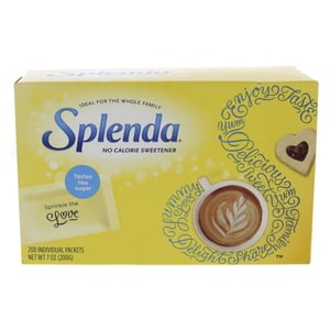 Splenda No Calorie Sweetener 200 Packets 200 g