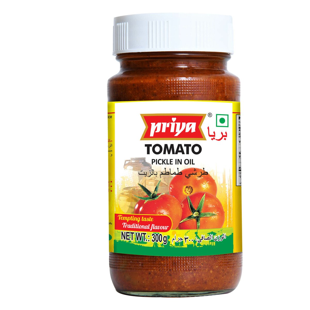 Priya Tomato Pickle In Oil 300 g