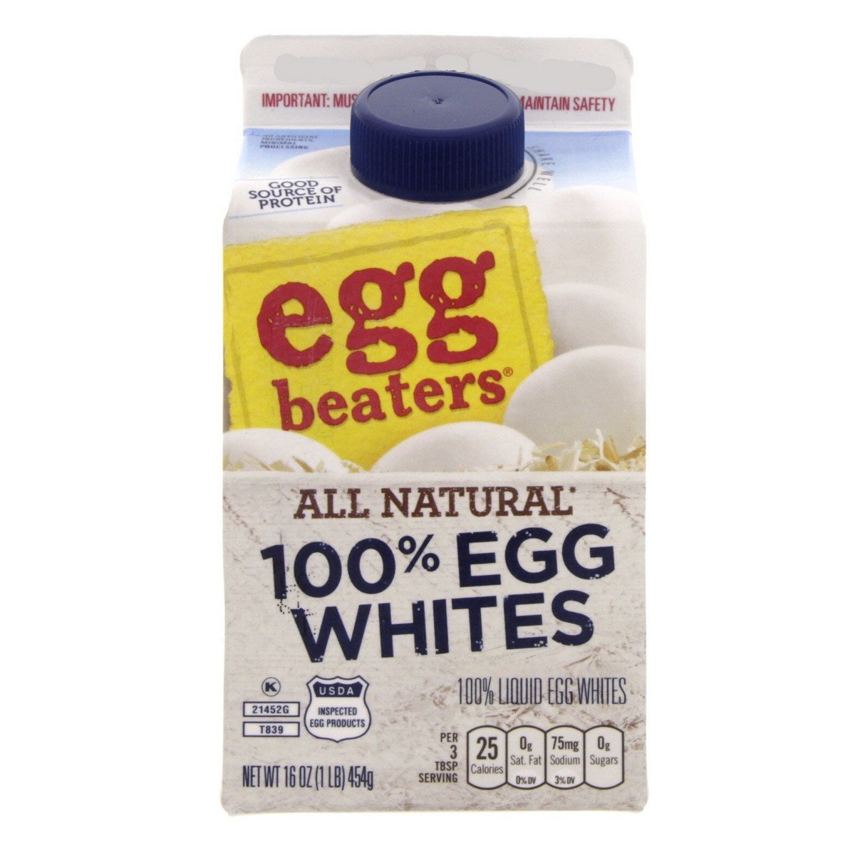 Eggs Beaters Liquid Egg White 454 Gm