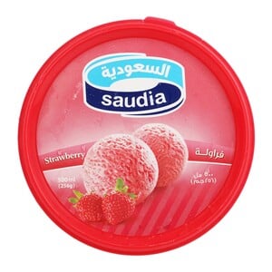 Saudia Ice Cream Strawberry 500ml