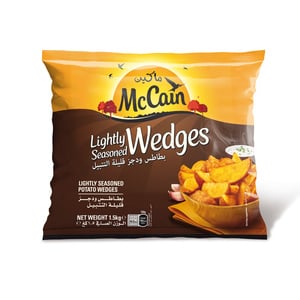 McCain Lightly Seasoned Potato Wedges 1.5 kg