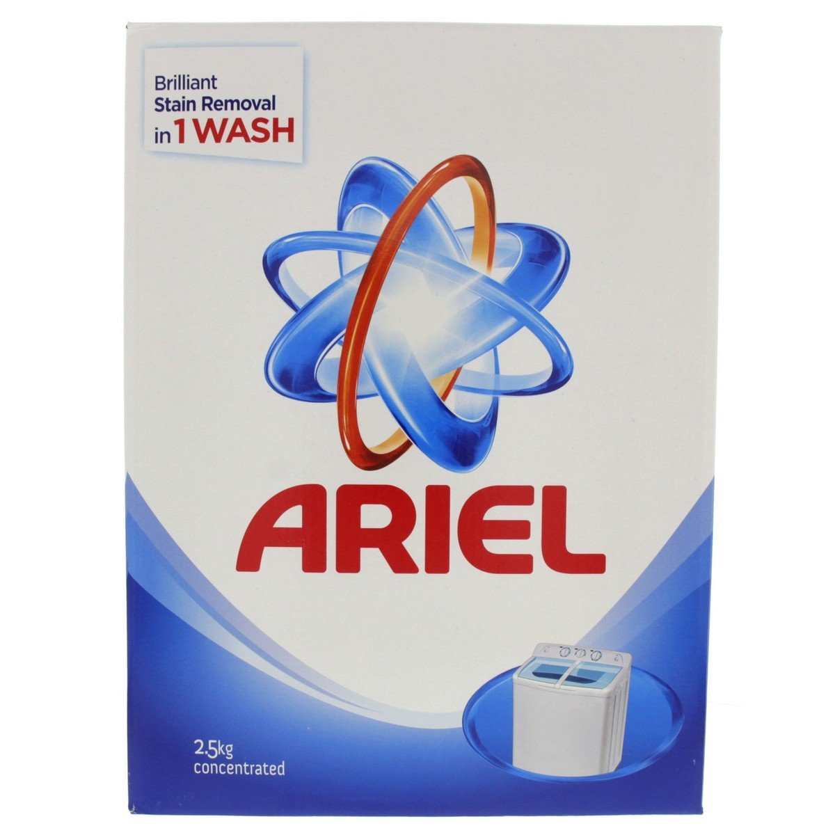 Ariel Concentrated Washing Powder Blue 2.5kg