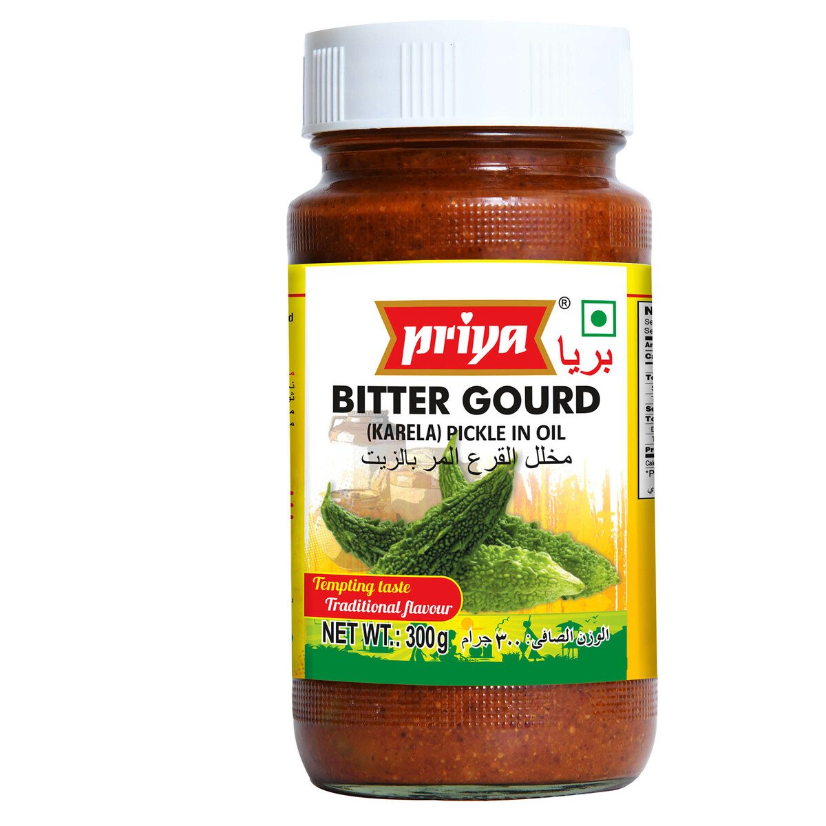 Priya Bitter Gourd Pickle In Oil 300g