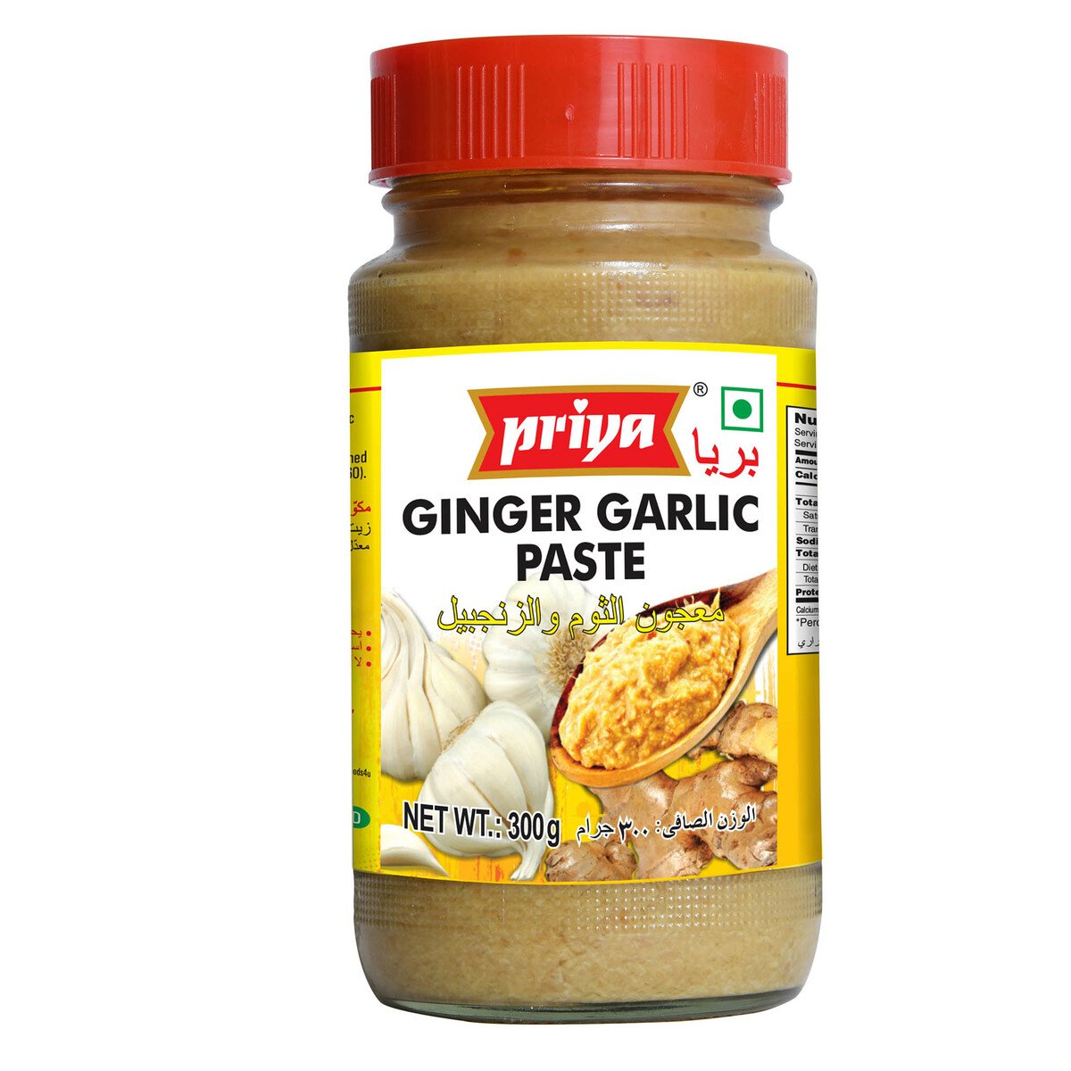 Priya Ginger Garlic Paste 300 g
