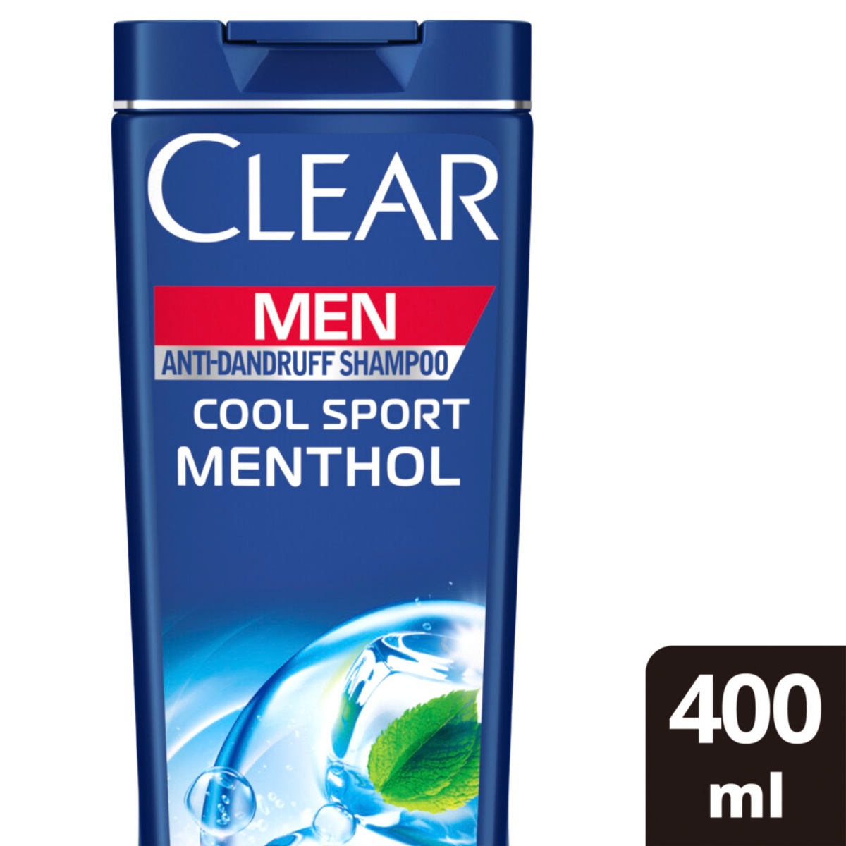 Clear Men's Cool Sport Menthol Anti-Dandruff Shampoo 400 ml