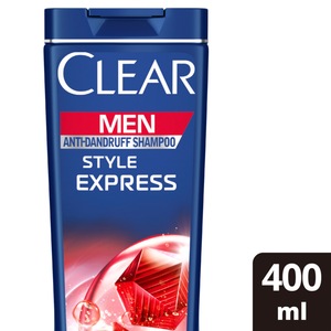 Clear Men's 2in1 Style Express Anti-Dandruff Shampoo 400ml