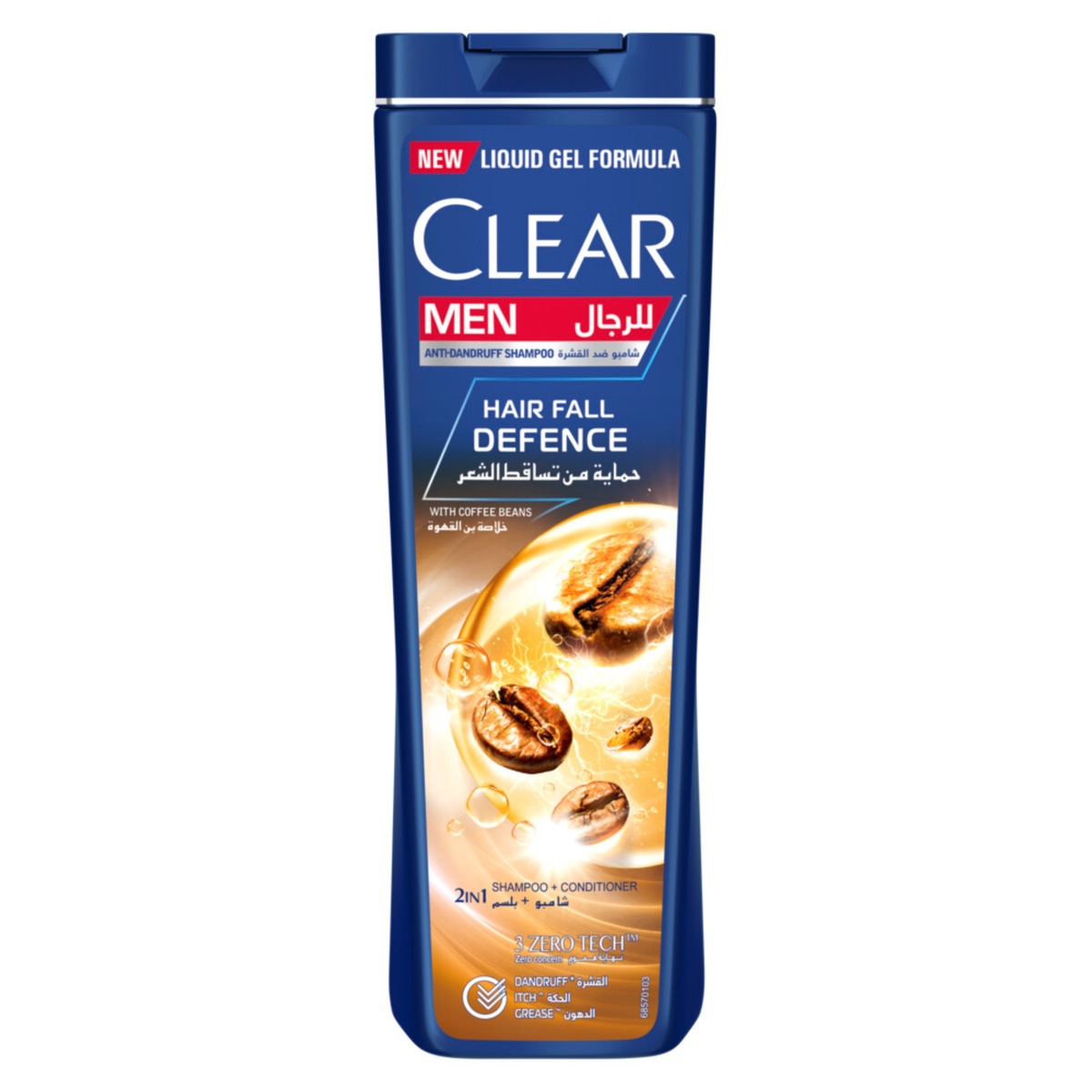 Clear Men's Hair Fall Defence Anti-Dandruff Shampoo 200ml