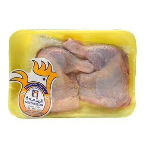 اشتري قم بشراء المتحدة أفخاذ الدجاج الطازجة 400 جم Online at Best Price من الموقع - من لولو هايبر ماركت Fresh Poultry في الكويت