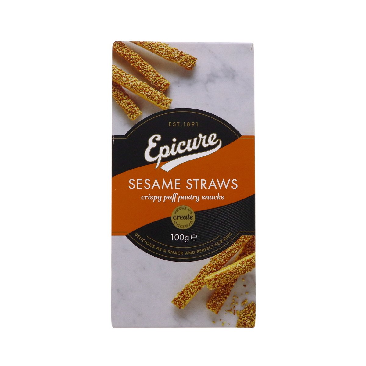 Buy Epicure Sesame Straws 100 g Online at Best Price | Other Crisps | Lulu KSA in Kuwait