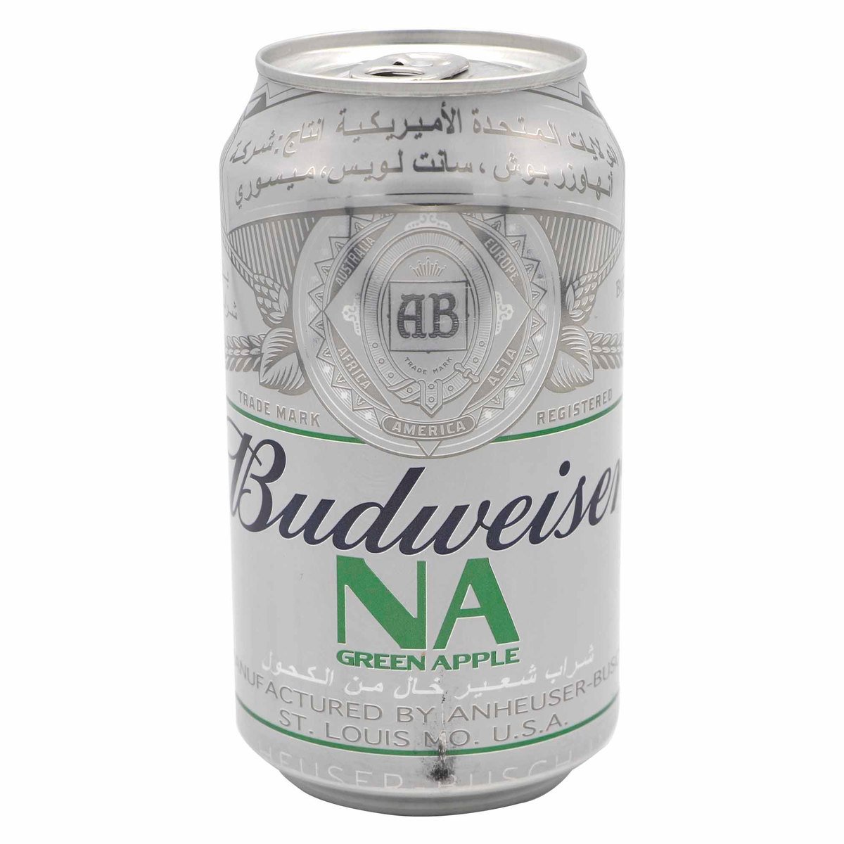 Budweiser  Non Alcoholic Green Apple Drink 355ml