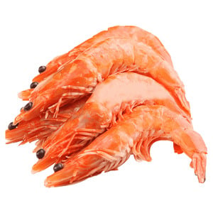 Cooked Shrimps With Shell 500g