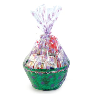 Decorated Gift Basket 1pc