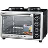 Elekta Electric Oven with  2 Hot Plate and Rotisserie EBRO-444HP(K) 43Ltr