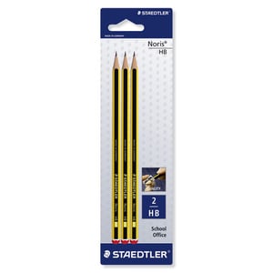 Staedtler Noris Pencil HBST120-2BK3DA 3 Piece