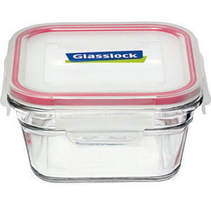 Glass Lock Square Glass Container RP522