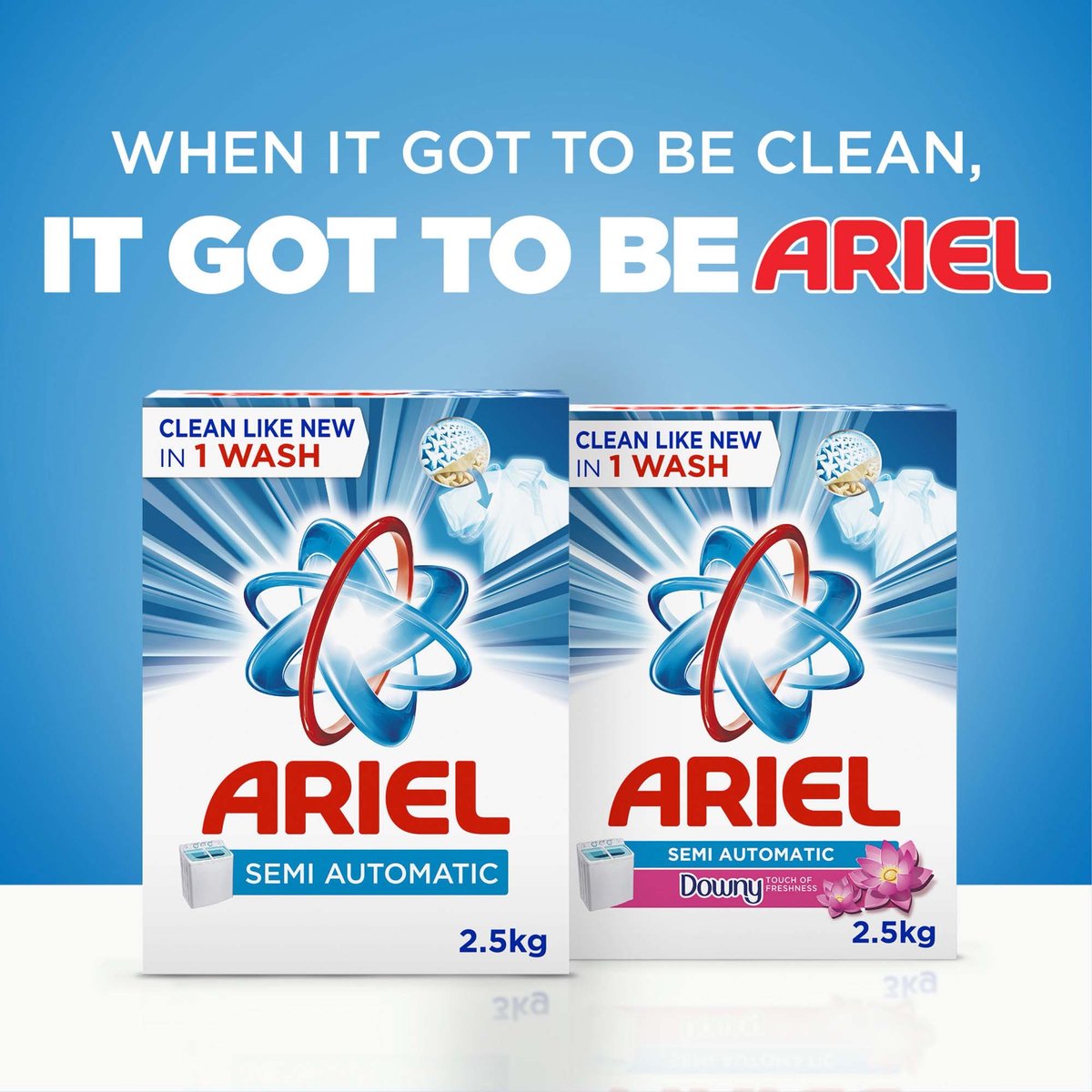 Ariel Powder Laundry Detergent Original Scent 6kg